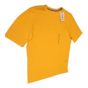 North Hudson T-Shirt NEW WITH TAG Short Sleeve Crew Neck Yellow Men's Sz Medium